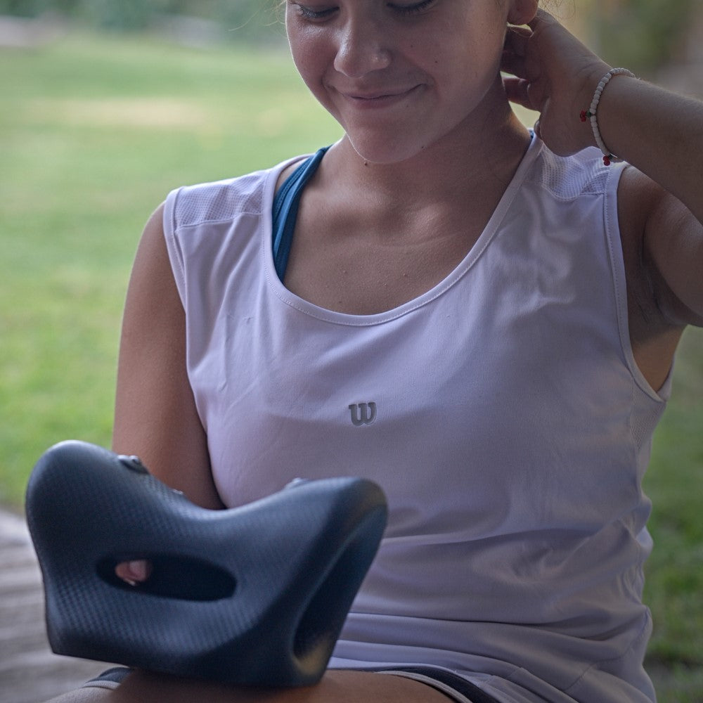 ABB4US | Cervical Traction Pillow with 8 Magnetic Points | to Relieve Neck and Shoulder Pain | Relaxing Posture Corrector Device | Stretching to Relieve Tension