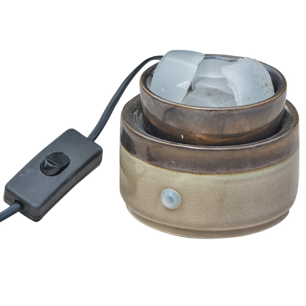 ABB4US | 3 in 1 Scented Candle Warmer | Essential Oil Diffuser | Scented Oil Burner | Wax Warmer, Home Air Fresheners | Includes Pack of 6 Scented Waxes 